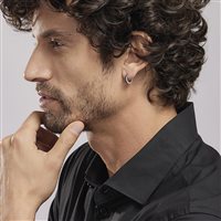 Mono orecchino Mabina Uomo in Argento Zircone 563477 - 563477